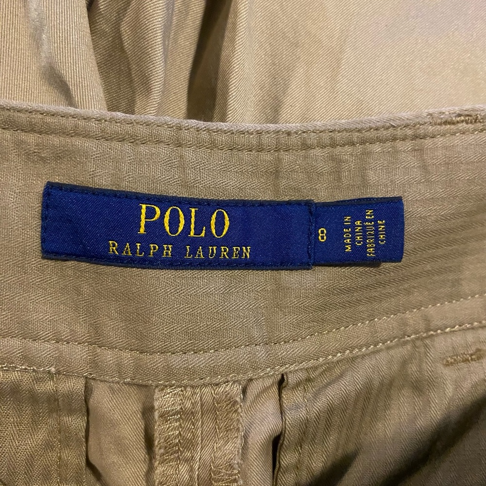 Like New, Polo Ralph Lauren, Wide Leg, Cargo, Capris - Picture 9 of 10